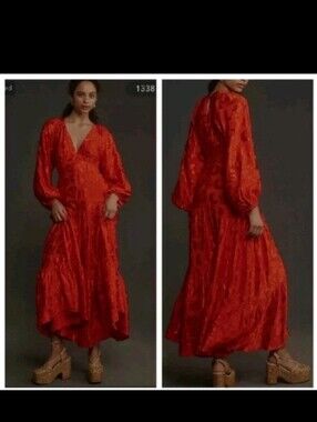 Farm Rio Red Maxidress